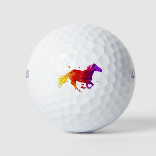 Balles De Golf Cheval coloré (Devant)