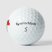 Balles De Golf Cheval dalécarlien (Logo)