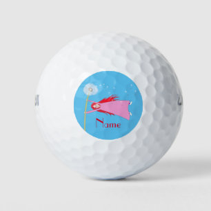 Balles De Golf Cheveux roux Dandelion Girl Thunder_Cove