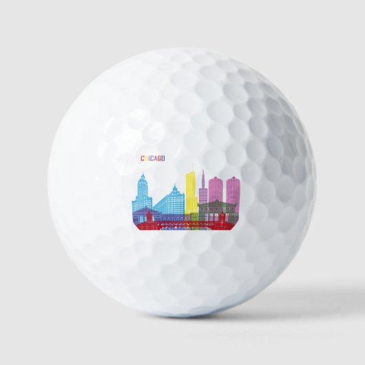 BALLES DE GOLF CHICAGO (Recto)