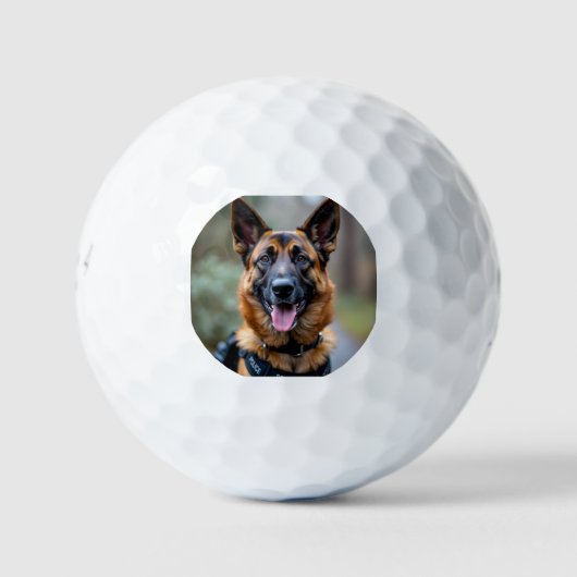 Balles De Golf Chien (Devant)