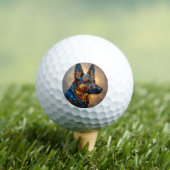 Balles De Golf Chien berger allemand (T-shirt Insitu)