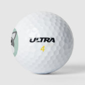 Balles De Golf Chien chiot (Logo)