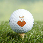 Balles De Golf Chien chiot de Corgi mignon (T-shirt Insitu)