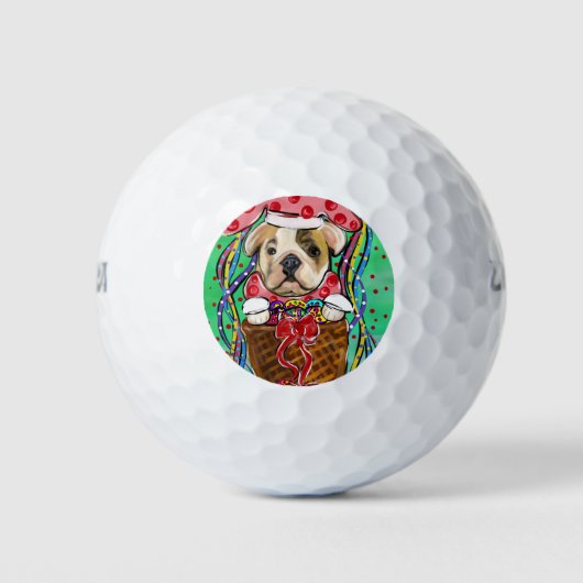 Balles De Golf Chien de Pâques (Devant)