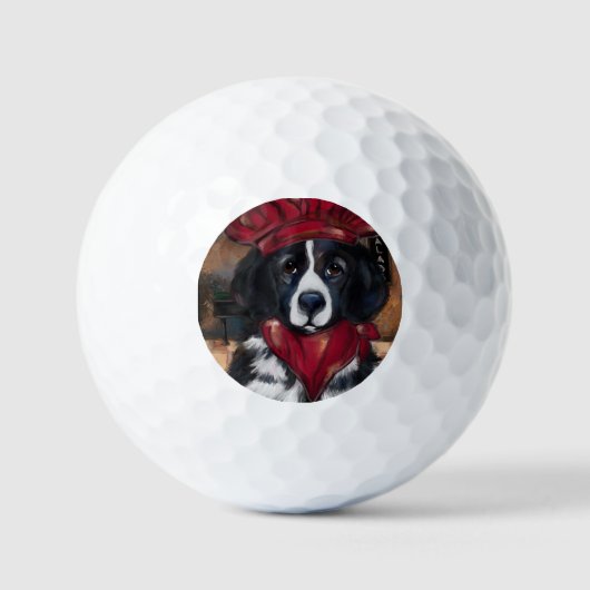 Balles De Golf Chien de Terre-Neuve (Recto)