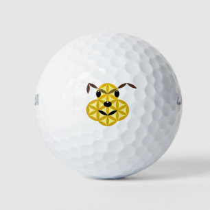 Balles De Golf Chien sacré - Chien de vie 01.