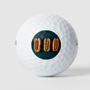 Balles De Golf Chiens chauds et fusils