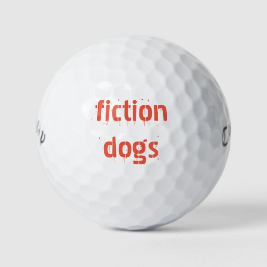 Balles De Golf chiens de fiction (Devant)