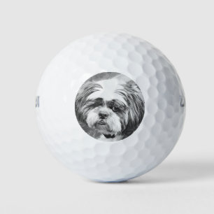 BALLES DE GOLF CHIH TZU DOG