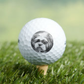 BALLES DE GOLF CHIH TZU DOG (T-shirt Insitu)