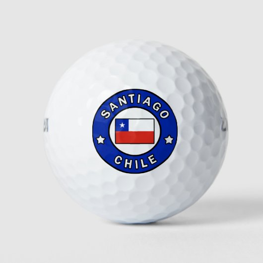 Balles De Golf Chile de Santiago (Devant)