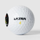 Balles De Golf Chillin Avec Mes Gnomes Noël (Logo)
