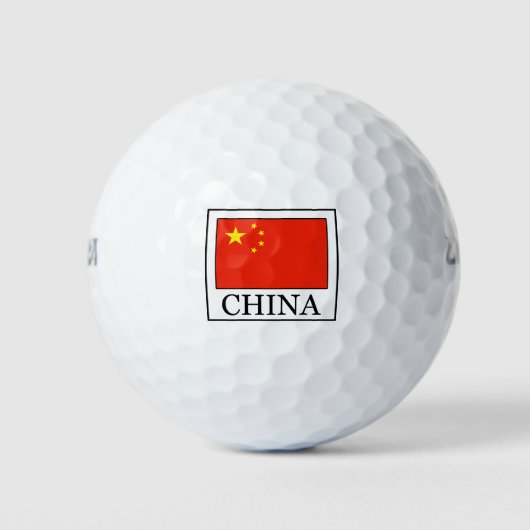 Balles De Golf Chine (Devant)