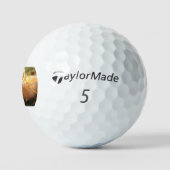 Balles De Golf chiot gr avec branche (Logo)