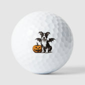 Balles De Golf Chiot Halloween (Recto)