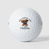 Balles De Golf Chiots Boxer (Devant)
