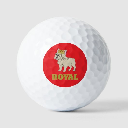 Balles De Golf Chiots royaux (Recto)