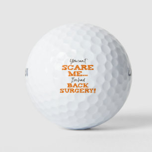 Balles De Golf Chirurgie cardiaque amusante "Peur"