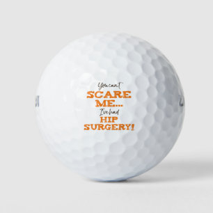 Balles De Golf Chirurgie de hanche amusante "Peur"