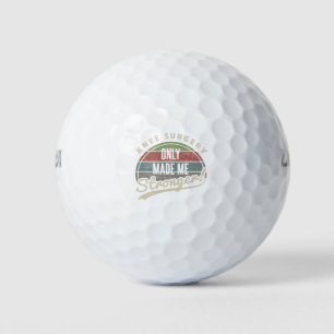 Balles De Golf Chirurgie du genou plus forte