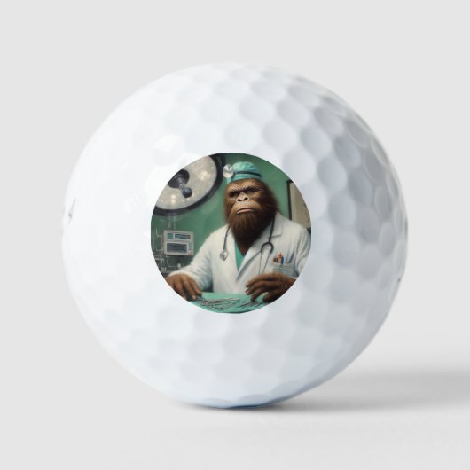 Balles De Golf Chirurgien Bigfoot (Devant)