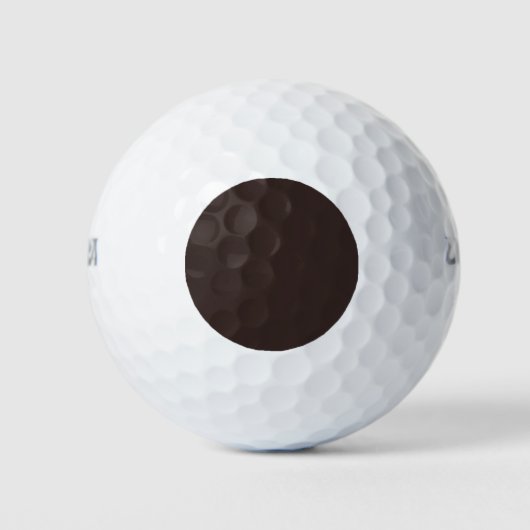 Balles De Golf Chocolat foncé Brown (Devant)