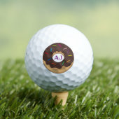 Balles De Golf Chocolate Glazed Donut with Sprinkles (T-shirt Insitu)