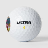Balles De Golf Chouette dans la couronne (Logo)