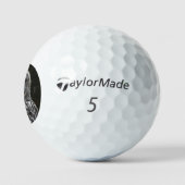 Balles De Golf Chouette grise tmtp5 gbcna (Logo)