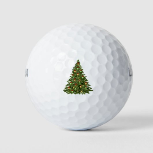 Balles De Golf Christmas Tree Holidays Christmas Bauble (Devant)