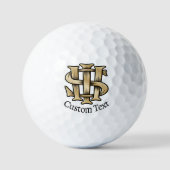 Balles De Golf Christogramme IHS (Recto)