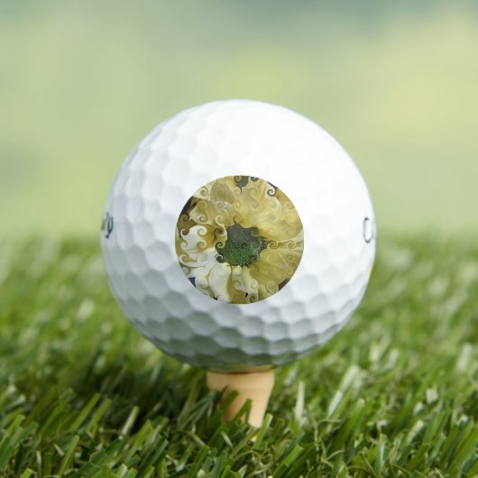 BALLES DE GOLF CHRYSANTHEMUM (T-shirt Insitu)