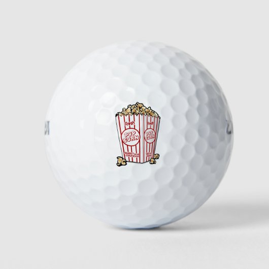 Balles De Golf cinéma pop-corn (Devant)