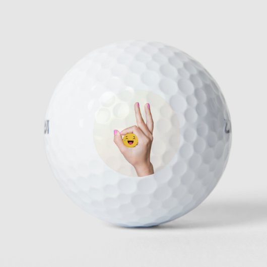 Balles De Golf Circle Game Ok Vous A Obtenu (Devant)