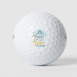 Balles De Golf Citations de pluie Sun Citations de résultats posi