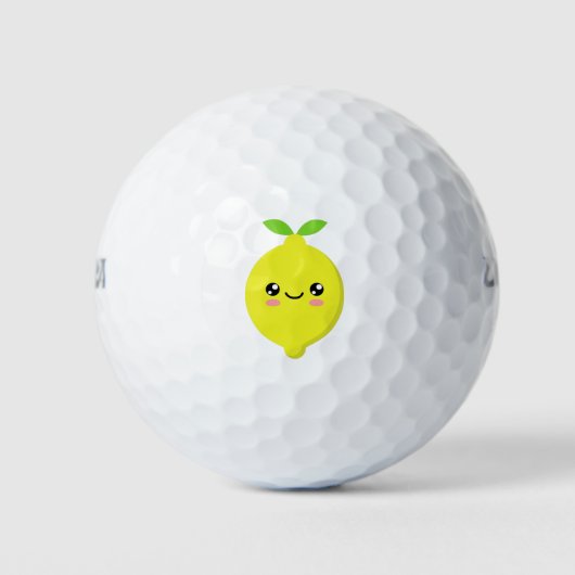 Balles De Golf Citron (Devant)