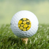 Balles De Golf Citron Jaune Moderne Amusant mignon (T-shirt Insitu)