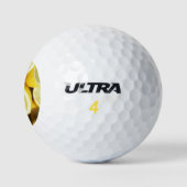 Balles De Golf Citrons jaune (Logo)