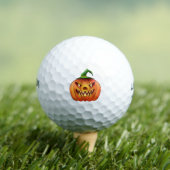 Balles De Golf Citrouille d'Halloween (T-shirt Insitu)