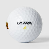 Balles De Golf Citrouille léopard / saison automnale (Logo)