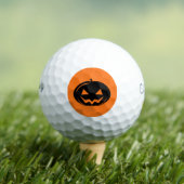 Balles De Golf Citrouille noir (T-shirt Insitu)