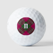 Balles De Golf Clan Crawford Tartan Golf Balls (Devant)