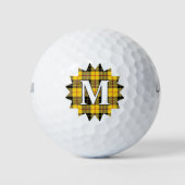 Balles De Golf Clan écossais MacLeod de Lewis Tartan (Devant)