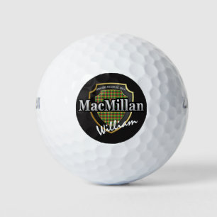 Balles De Golf Clan écossais MacMillan Personnalisez Votre Nom