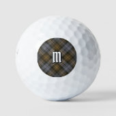 Balles De Golf Clan Gordon Tartan Patiné Golf Balls (Devant)