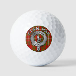 Balles De Golf Clan Hay Crest & Tartan