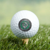 Balles De Golf Clan Kennedy Crest & Tartan Knot (T-shirt Insitu)