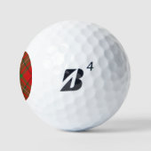 Balles De Golf Clan MacAulay Tartan Golf Balls (Logo)