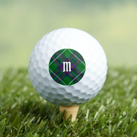Balles De Golf Clan MacIntyre Chasse Tartan Golf Balls (T-shirt Insitu)